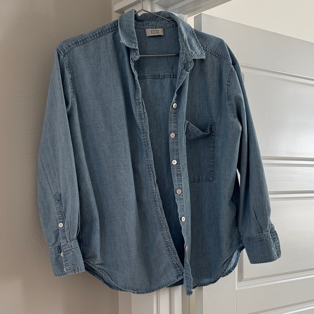 AYR Blue Button Down Shirt